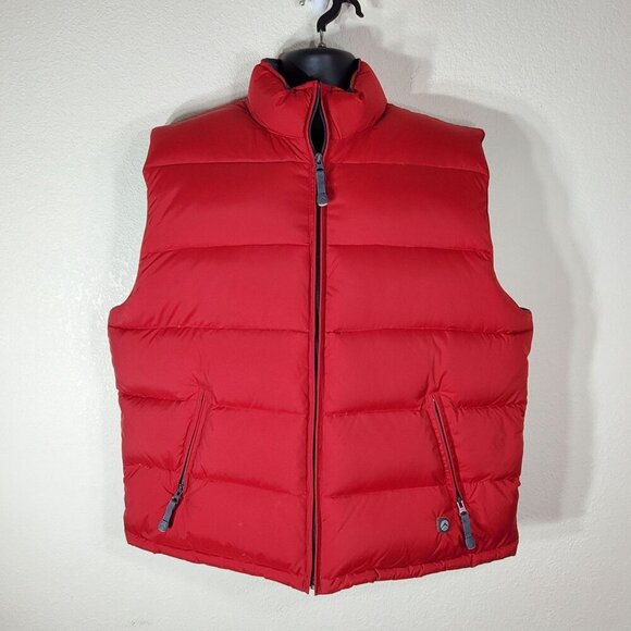 American Eagle Outfitter Large Red AE Base Camp Vest Down-Filled Water-Resistant - Picture 11 of 11